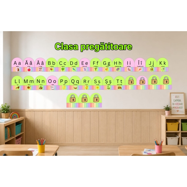 Set Alfabet surpriză - decor clasă PDF